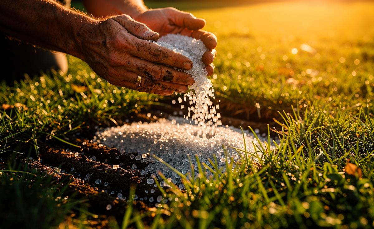 Warum immer mehr Menschen Sand unter ihren Rasen mischen, ein Gartenexperte verrät den Trick